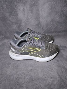 Brooks Glycerin 20 Running Shoes Womens Sz 8.5 Athletic Sneakers Trainers Gray.